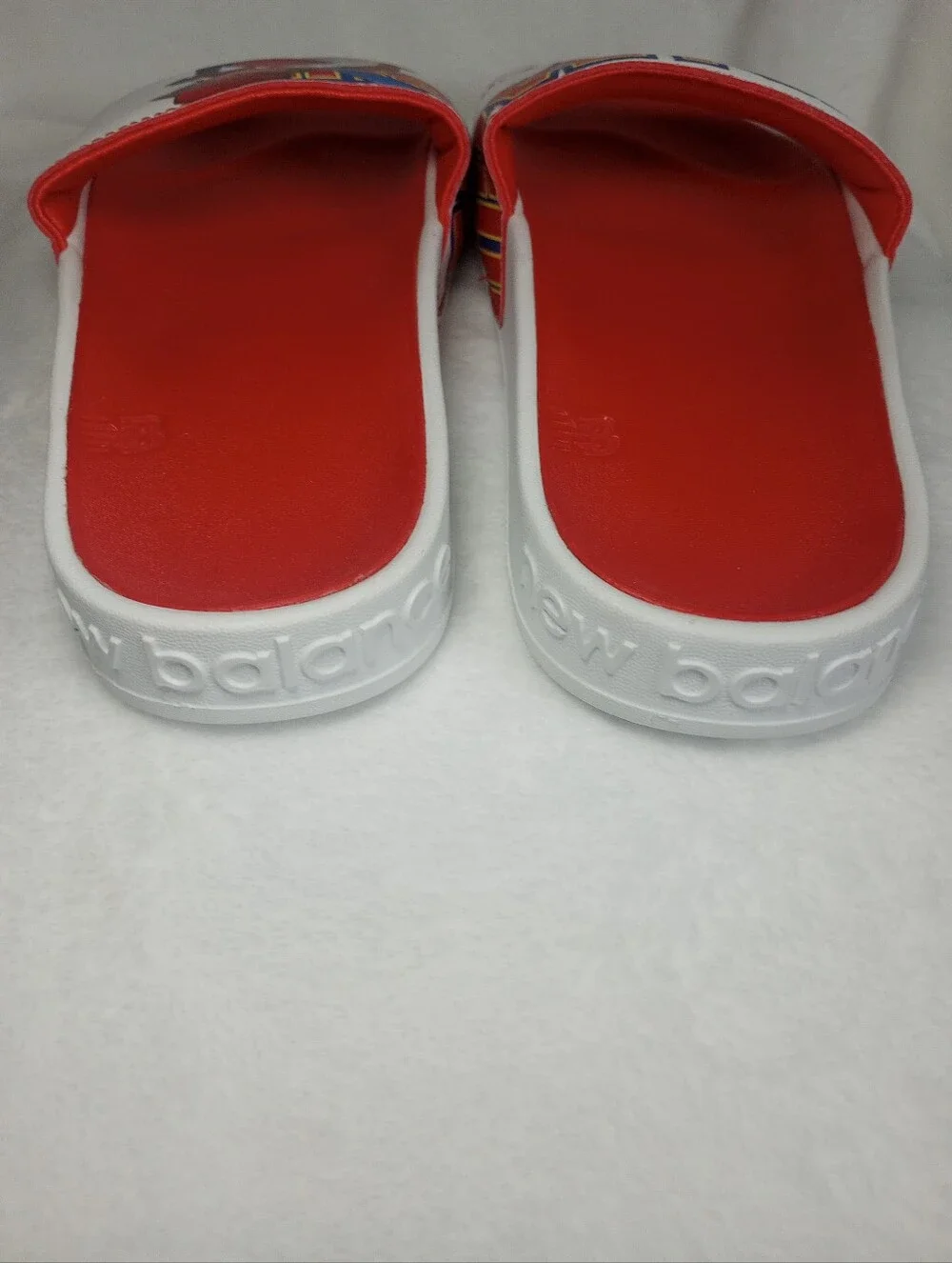 New Balance Big League Chew Slides Athletic Streetwear Baseball MLB Sandals Sz 9